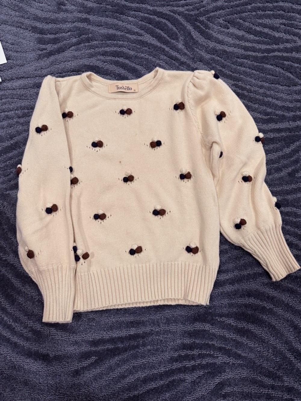 Girls knit sweater